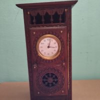 Стар настолен часовник, снимка 5 - Антикварни и старинни предмети - 43347608