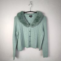 Accent angora cardigan D42/F44, снимка 2 - Жилетки - 38351052