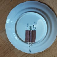 Красива порцеланова чиния от Майсен,Германия., снимка 3 - Други стоки за дома - 43833899
