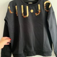 Черна блуза Liu jo, снимка 5 - Блузи с дълъг ръкав и пуловери - 26785136