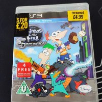 Phineas and Ferb Across the 2nd Dimensionигра за PS3, Playstation 3 ПС3, снимка 1 - Игри за PlayStation - 43668243