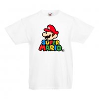 Детска тениска Супер Марио Super Mario TM, снимка 1 - Детски тениски и потници - 33081525