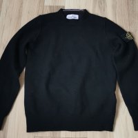 Оригинален детски вълнен пуловер Stone Island - 140 , снимка 2 - Детски пуловери и жилетки - 35611541