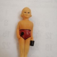 Стара vintage гумена играчка, кукла. , снимка 1 - Колекции - 26454356
