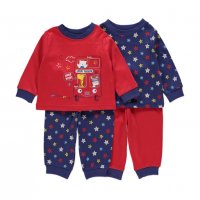 2 бр. нови детски пижами с дълъг ръкав за момче 12-18 мес., снимка 1 - Бебешки пижами - 38576447