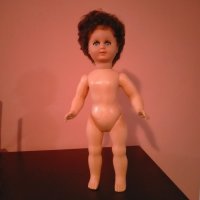 Колекционерска кукла GeGe France Vintage ретро 37 см, снимка 12 - Колекции - 44116488