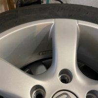 Джанти с гуми 17ки 5х114.3 с гуми Michelin, снимка 11 - Гуми и джанти - 43504669