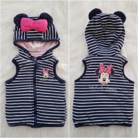 Бебешки елек Мини Маус 6-9 месеца, снимка 1 - Бебешки якета и елеци - 42995627