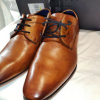 Официални мъжки обувки от естествена кожа BUGATTI №43, снимка 5 - Официални обувки - 36848013