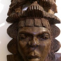 Африканска маска от Мали, снимка 3 - Колекции - 27839738