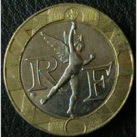 10 франка 1992, Франция, снимка 2 - Нумизматика и бонистика - 28433455