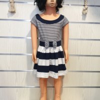 Нова детска моряшка рокличка с панделка от 1 годинка до 6 години, снимка 9 - Детски рокли и поли - 29040382