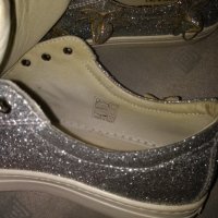 Спортно елегантни сребърни обувки Dsquared2, снимка 16 - Дамски елегантни обувки - 28913400