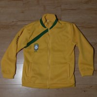 Brazil football zip up unisex , снимка 1 - Суичъри - 43429424