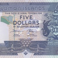 5 долара 2018, Соломонови острови, снимка 1 - Нумизматика и бонистика - 39228849