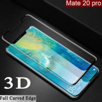 3D ЦЯЛО ЛЕПИЛО Стъклен протектор за Huawei MATE 30 PRO / P30 PRO / MATE 20 PRO, снимка 9 - Фолия, протектори - 23652689