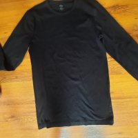 Черна блуза Hema S, снимка 2 - Блузи - 37650382