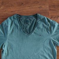 tommy hilfiger - страхотна мъжка тениска 70с, снимка 1 - Тениски - 37287993