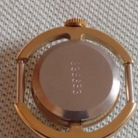 Стар механичен часовник CORNAVIN 17 JEWELS с позлатена рамка за КОЛЕКЦИЯ 41884, снимка 4 - Други ценни предмети - 43905427