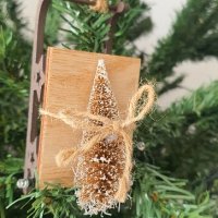 Дървени висулки за елха , снимка 3 - Коледни подаръци - 42985227