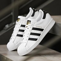 Adidas SUPERSTAR - страхотни дамски кецове НОВИ БЕЗ КУТИЯ 39 1/3, снимка 1 - Маратонки - 43899155