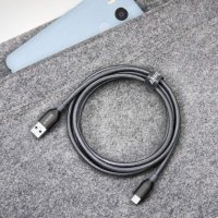 Anker Powerline+ USB-C към USB 3.0 кабел (200 см), оплетка от найлон с висока издръжливост, снимка 7 - USB кабели - 40126349