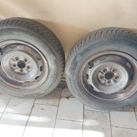 Зимни гуми Nexen 185/70R14 88T DOT 2322 на железни джанти за Subaru, снимка 7 - Гуми и джанти - 44001175