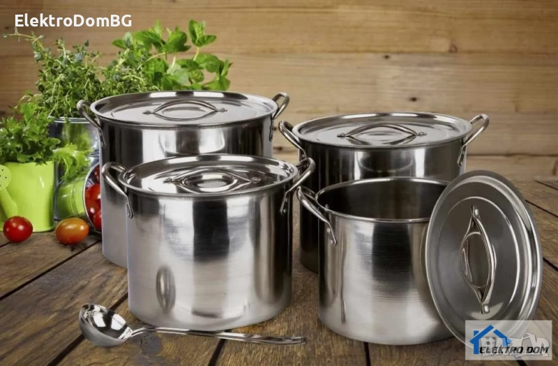 Голями Алпака тенджери от 8части, снимка 1