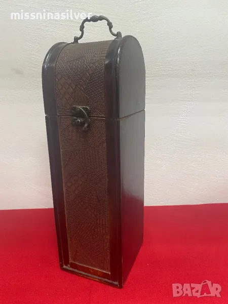 Кутия за бутилка вино, снимка 1