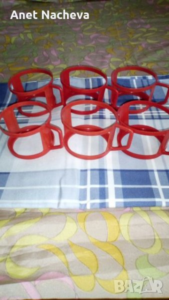 Формички  с дръжки  за чаши, снимка 1