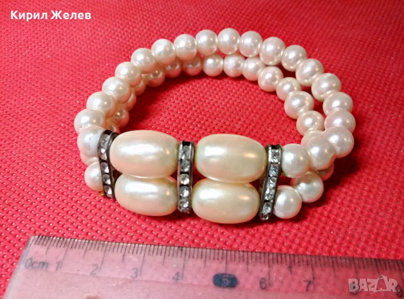 СТИЛНА ВИНТИДЖ АРТ ПЕРЛЕН Тип ГРИВНА РАЗТЕГЛИВА 47342, снимка 1