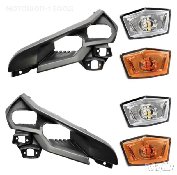  Оригинални пластмаси за фаровете с мигачи CAN-AM Renegade 1000 650, снимка 1