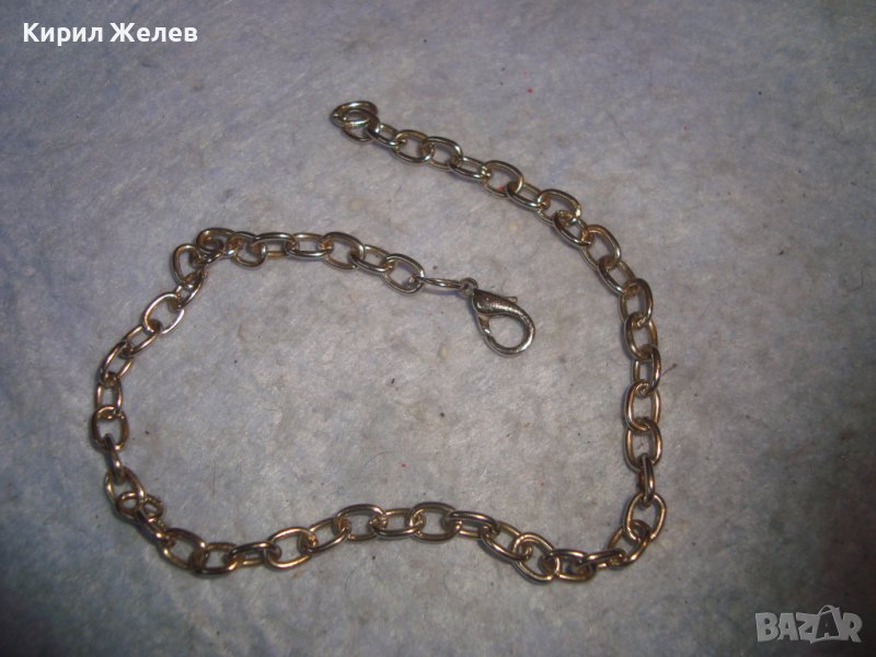 РЕТРО АРТ ДЕКО СТИЛ ГРИВНА ЗЛАТИСТА ГРИВНА ВЕРИЖКА 7621, снимка 1