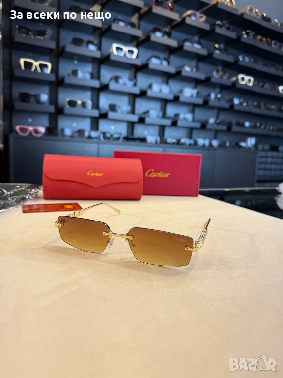 Cartier Слънчеви Очила С UV400 Защита - Налични Различни Цветове И Модели Код SK598, снимка 1