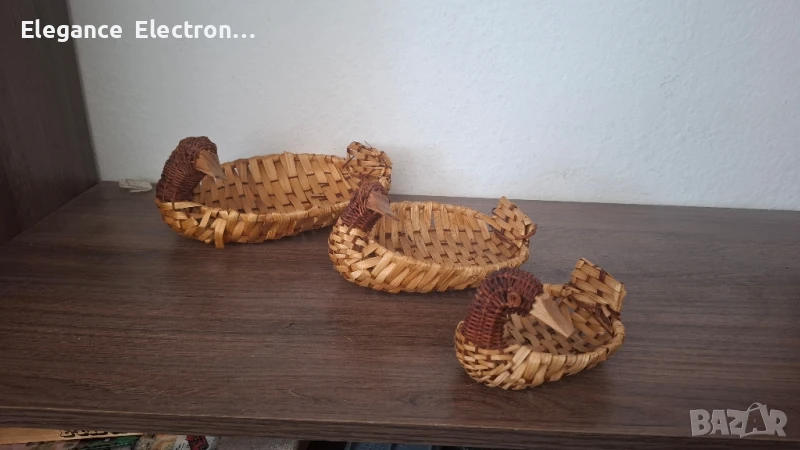 Ръчно плетени панерчета – патенца (комплект) 🐥, снимка 1