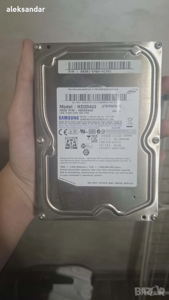 3.5.samsung .2TB, снимка 1