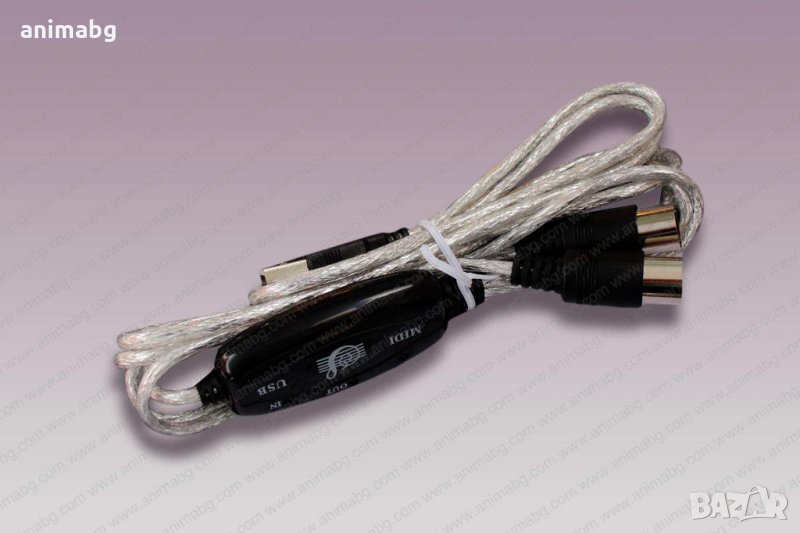 ANIMABG MIDI IN-OUT към USB преобразувател, снимка 1