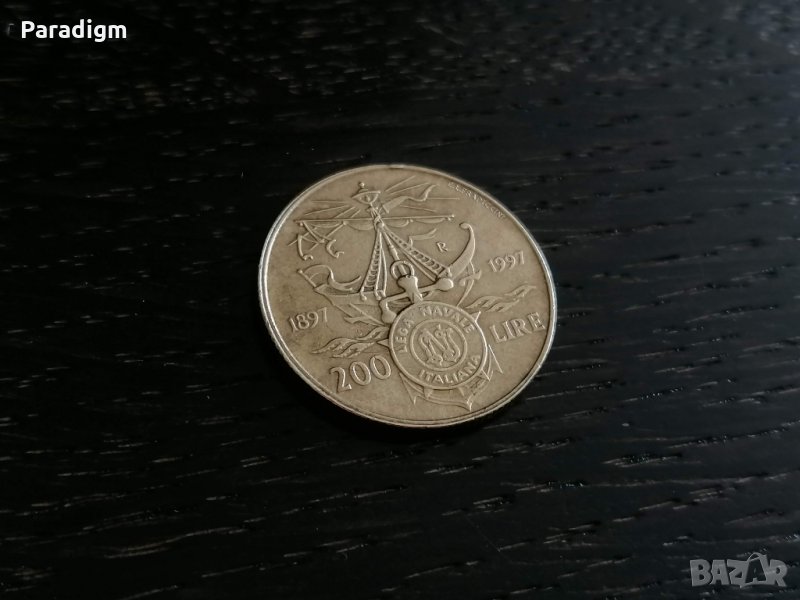 Монета - Италия - 200 лири | 1997г., снимка 1
