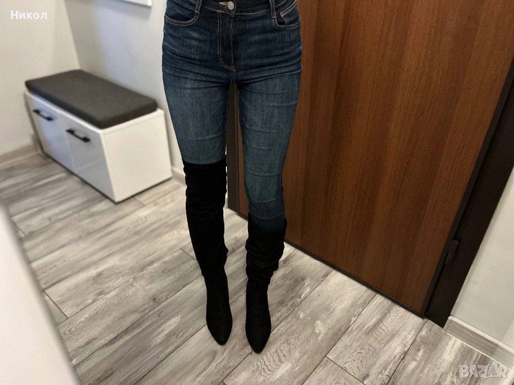 Велурени чизми , снимка 1