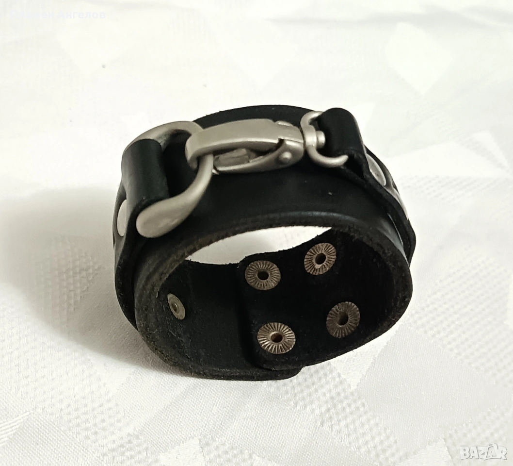 Дамска кожена гривна, снимка 1