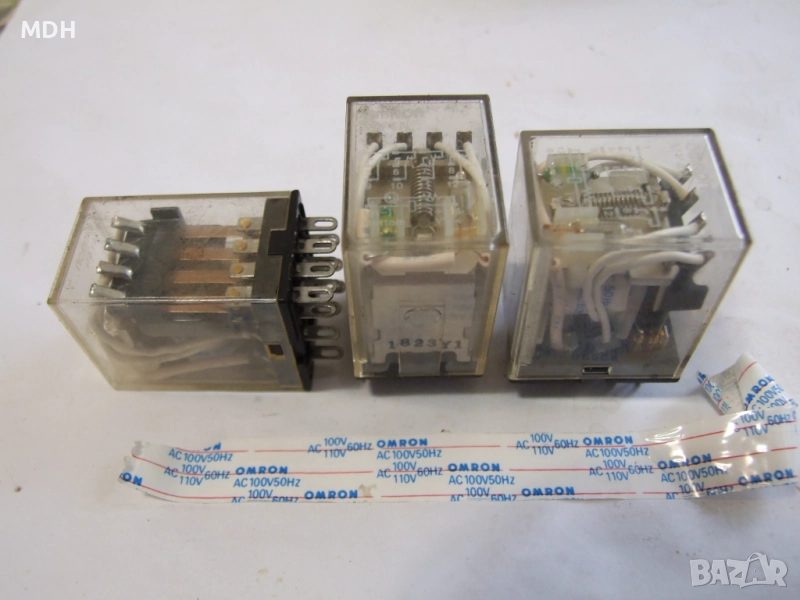 индустриални релета OMRON -MY4N -100-110v, снимка 1