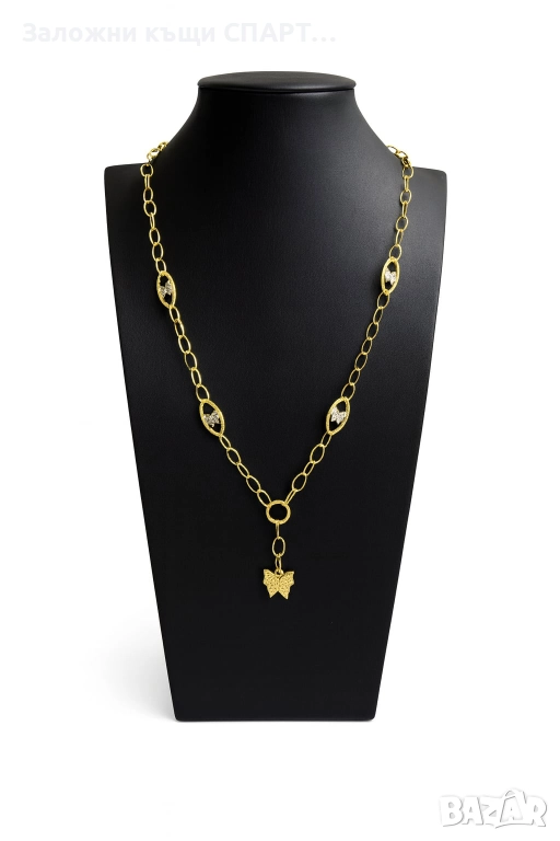 Нов Златно Колие Грамаж: 4.77гр., снимка 1