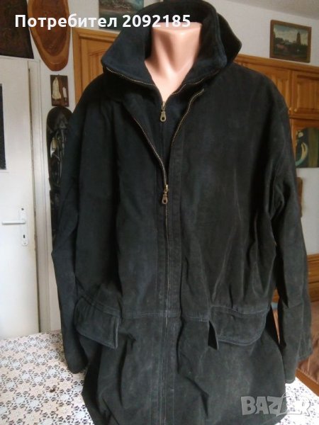Мъжка кожена шуба, снимка 1