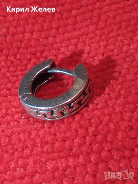 СРЕБЪРНА РЕТРО ОРНАМЕНТИРАНА СТИЛ ОБЕЦА СРЕБРО 925 РЪЧНА БИЖУТЕРСКА ИЗРАБОТКА 40084, снимка 1