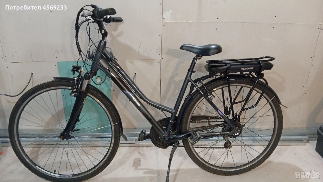 продавам електрически велосипед в отлично състояние нов внос от Германия, снимка 1