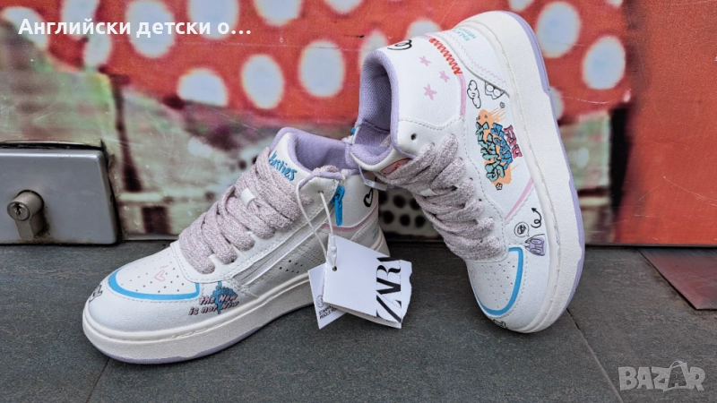 Английски детски кецове-Zara, снимка 1