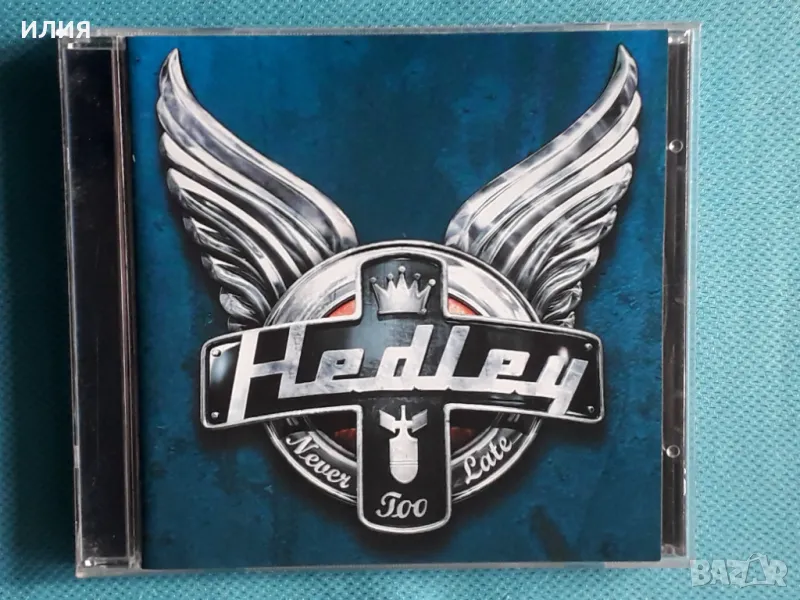 Hedley – 2008 - Never Too Late(Universal Music Canada Inc. – 0602517931947)(Pop Rock), снимка 1