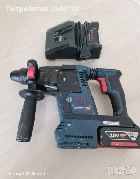 Акумулаторен Перфоратор BOSCH GBH 18V- 26, снимка 1