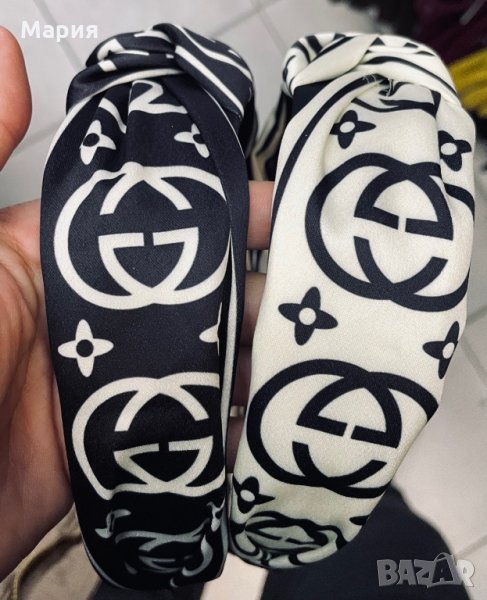 Дамска диадема GUCCI - черна, бяла или кафява., снимка 1