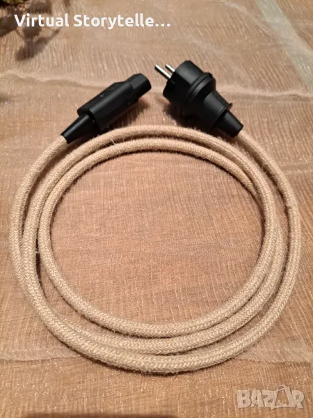 Захранващ кабел Schuko - IEC (C13) 1,5м 3х0,75, снимка 1